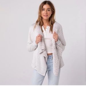 Thread and Supply Sherpa Lined Cardigan